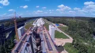 Schiffshebewerk Niederfinow Part 2 dji phantom FPV 1080p hd [upl. by Hoskinson554]