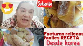 facturas rellenas faciles y rapidaslos bizcochos mas FACILES y RAPIDOSNo querras hacer otros [upl. by Laktasic]