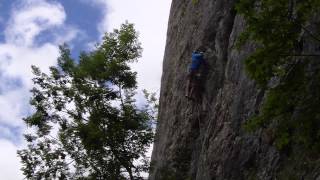 Climbing George Tissington Spires [upl. by Akerahs888]