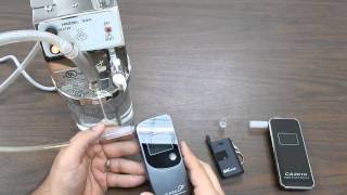 BACtrack Keychain Breathalyzer Review [upl. by Airdnaid]