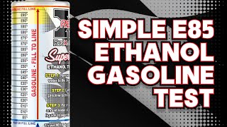 How to Test Ethanol Percentage in Gas and E85  2024 [upl. by Lirrehs]