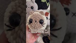 Crochet Siamese Loaf Cat amigurumi crochet plushies handmade craft cat [upl. by Atiuqiram]