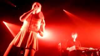 GLASS CANDY ✩ Digital Versicolor ✩ live  La Cigale Paris 2013 [upl. by Kemme]