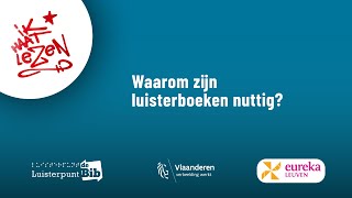 Waarom zijn luisterboeken nuttig [upl. by Gresham]