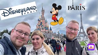 DISNEYLAND Paris mit Hotel Cheyenne und am Eiffelturm besuchen die PÜFFCHENS [upl. by Nnylirehs]