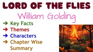 Lord of the Flies Summary in HindiUrduEnglish ThemesCharactersChapter Wise Summary [upl. by Josefa]