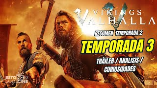 Vikingos Valhalla Temporada 3 Trailer Analisis amp Curiosidades  Resumen Temporada 2 [upl. by Harman]