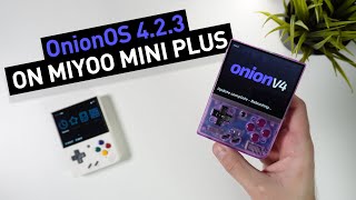 OnionOS on Miyoo Mini Plus Is It Worth To Update [upl. by Elnora]