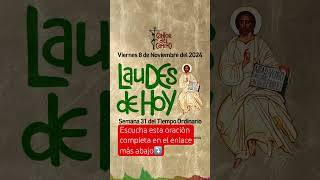 🟢 LAUDES DE HOY 4 Diciembre laudes laudesdehoy laudesdehoy cantordelcamino liturgiadelashoras [upl. by Eleonore571]