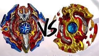 BATTLE Spriggan Requiem 0Zt VS Sieg Xcalibur 1Ir  Beyblade Burst GodEvolution [upl. by Nwahsuq944]