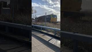 Rail cleaner leaving Morrisons after red signal change [upl. by Ellesor]