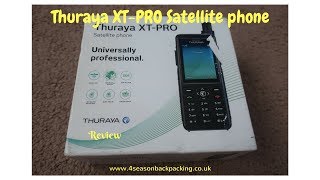 Thuraya xt pro satellite phone review [upl. by Roleat517]