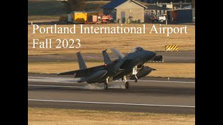 Plane Spotting at Portland International Airport PDX  KPDX  2023 Part 3  September to December [upl. by Ainimre990]