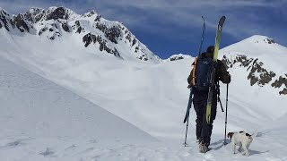 My First Time Backcountry Ski Touring  Canadian Rockies Van Life [upl. by Willett]