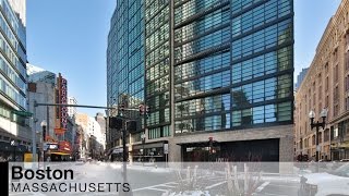 Video of 580 Washington Street Millennium Place  Boston Massachusetts real estate amp homes [upl. by Arvonio]