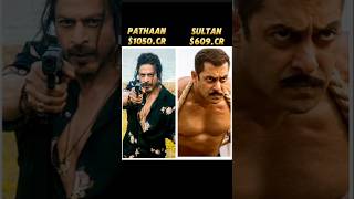 Shahrukh khan vs Salman khan movie collection 🔥sharukhkhan pathaan salmankhan tiger3 [upl. by Lindo]