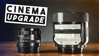 CONVERT Your Vintage Lens into a Cinema Lens [upl. by Song814]