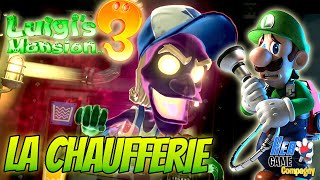 Luigis Mansion 3 La Chaufferie Etage B2 Nintendo Switch Gameplay Français [upl. by Ayerdna]