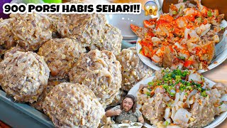 BAKSO VIRAL REKOR PENJUALAN SEHARI BISA HABIS 900 PORSI MANGKOK [upl. by Sherar201]