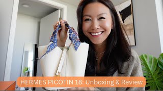 HERMES PICOTIN 18 UNBOXING amp REVIEW  is it worth it price pros amp cons [upl. by Roydd]