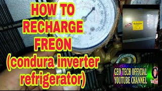 CONDURA INVERTER REFRIGERATOR low freezing problem two doorinvertercondura [upl. by Tenner999]