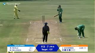 Intellectually Impaired Tri Nation Series 2023  South Africa vs Australia  1st T20 [upl. by Jonas]