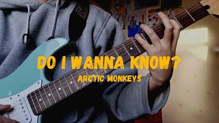 Do I Wanna Know  Arctic Monkeys Fingerstyle Electric Guitar [upl. by Ecydnac580]