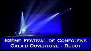 Confolens 2019  début Gala dOuverture [upl. by Yeclehc]