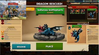 Dragons Rise of Berk Complete Sulfurous Snifflepharts Collection Rare Dragons ampEpic Adventures Await [upl. by Oihsoy263]