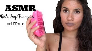 ❤ ASMR FRENCH  ROLEPLAY COIFFEUR  HAIRCUT [upl. by Warder]