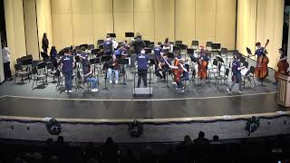 Kirksey Middle School Orchestra performs the 2022 Winter Concert on Dec 15 [upl. by Ahsilra]