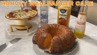 Harvey Wallbanger Bundt Cake Recipe [upl. by Boggers]