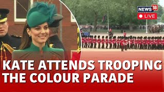 Kate Middleton LIVE Updates  Kate Middleton Attends Annual Trooping The Colour Parade  N18L [upl. by Diamond]