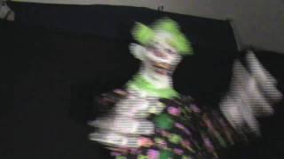 PosionPropscom CT302 CLOWN TWITCHER Haunted House Prop [upl. by Harak252]