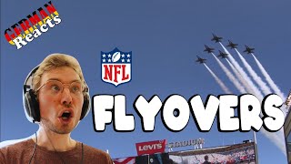 GERMAN reacts to The GREATEST TRADITION in American Football NFL Flyovers [upl. by Jennica]