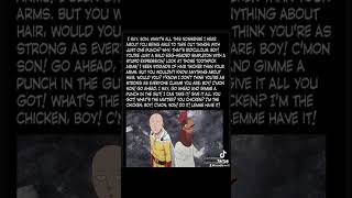 Foghorn Leghorn meets Saitama 🧑‍🦲🐔 looneytunes anime onepunchman saitama memes animeclips [upl. by Aynor727]