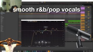 how to mix smooth rampbpop vocals with the sm7b [upl. by Neemsaj]