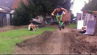 Mini BMX Freestyle pumptrack  Chaney GUENNET [upl. by Hobbie164]