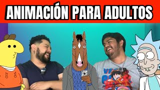 HABLANDO ÑOÑADAS ANIMACIÓN PARA ADULTOS LOS SIMPSON SMILING FRIENDS BOJACK HORSEMAN [upl. by Nauqram794]