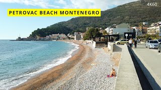 🌴Budva🏖️Petrovac beach🌞Montenegro🇲🇪2024📷4K60 [upl. by Satsok458]