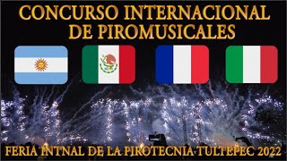 Concurso Internacional de Piromusicales 2022  Feria Internacional de la Pirotecnia Tultepec [upl. by Yedorb]