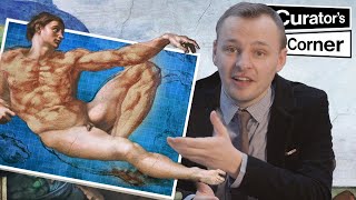 Michelangelo’s Blueprints for the Sistine Chapel Ceiling and also a wall  Curator’s Corner S9 Ep4 [upl. by Florence113]