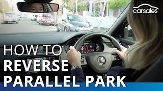 How to reverse parallel park  carsales [upl. by Odlavu]