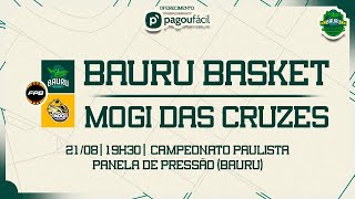 AO VIVO COM IMAGENS  BAURU BASKET X MOGI DAS CRUZES  CAMPEONATO PAULISTA DE 2024 [upl. by Nit]