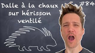 Dalle à la chaux sur hérisson ventilé NLAB 84 [upl. by Chapland]