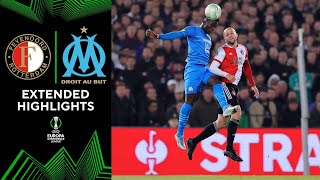 Feyenoord vs Marseille Extended Highlights  UECL Semifinal  Leg 1  CBS Sports Golazo Europe [upl. by Odnanref]