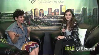 Hailee Steinfeld Interview at LIVE 1015 [upl. by Backer380]