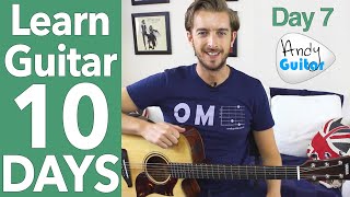 Guitar Lesson 7  Easy Songs with 4 Chords [upl. by Deeann778]