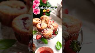 Cupcakes recipe🧁😋food trending cooking streetfood youtubeshorts shorts shortvideo shortlove [upl. by Eislek]