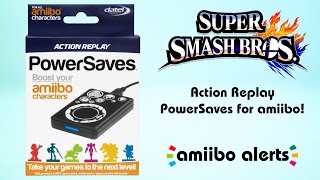 Action Replay PowerSaves for Amiibo Review  Cheat Hack amp BackUp Your Figures [upl. by Monto]